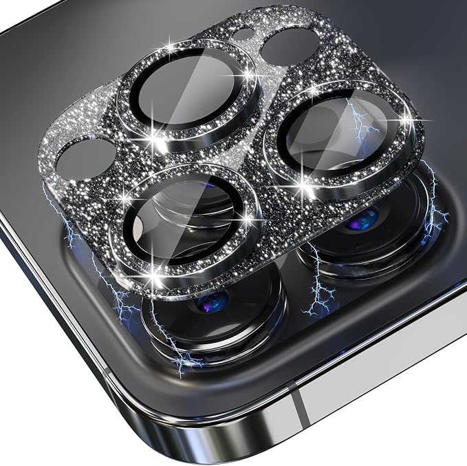 Choiche for iPhone 14 Pro/iPhone 14 Pro Max Camera Lens Protector, Bling Camera - Image 8