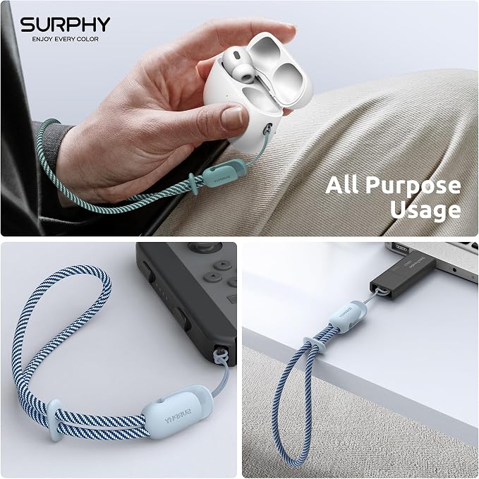 SURPHY 2 Pack Phone Lanyard for Cellphone Case, Phone Wrist Strap for Case - Image 7