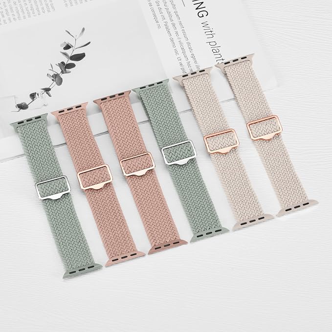 6 Pack Braided Stretchy Bands Compatible - Image 6