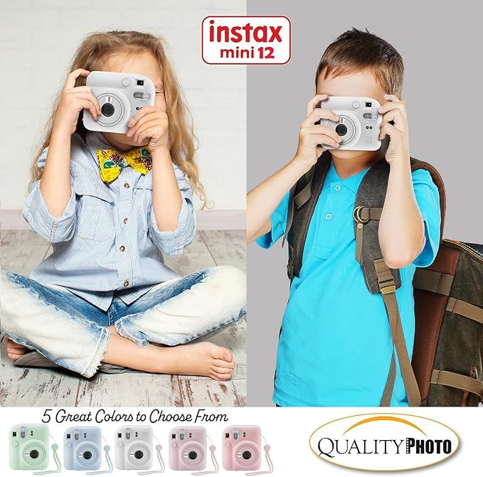 Fujifilm Instax Mini 12 Instant Camera + 60 Photo Prints + Quality Photo Value - Image 7