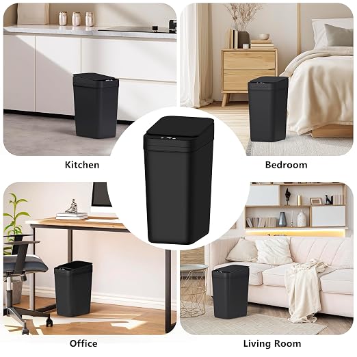 jinligogo 3Pack Bathroom Small Trash Can - Image 7