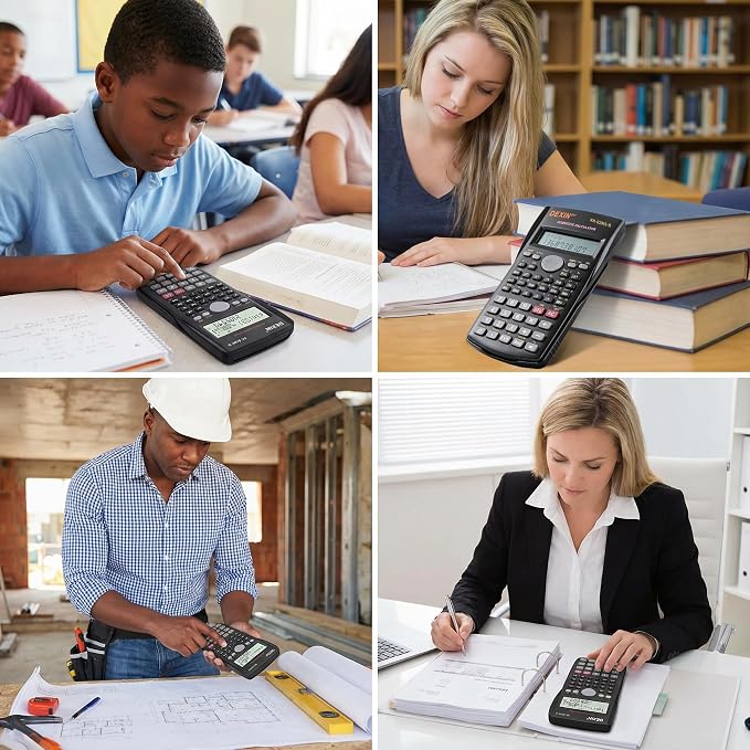 24 Pack Scientific Calculators, 2 Line Engineering Large Display Scientific - Image 6