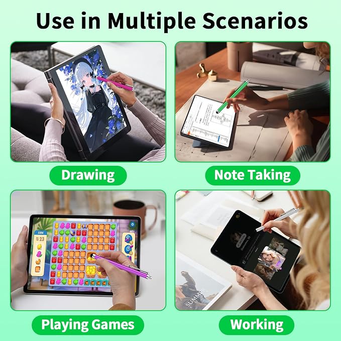 20 Pack Stylus Pen, Stylus Pen for Touchscreen High Precision and Sensitivity - Image 7