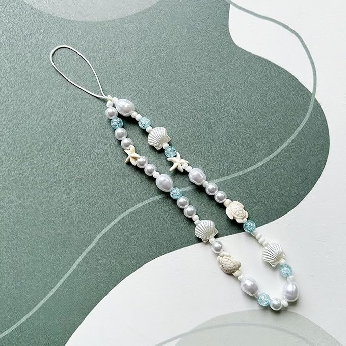 Cute Beaded Camera Wrist Strap for Phone, Digital Camera Charm Lanyard - Image 6