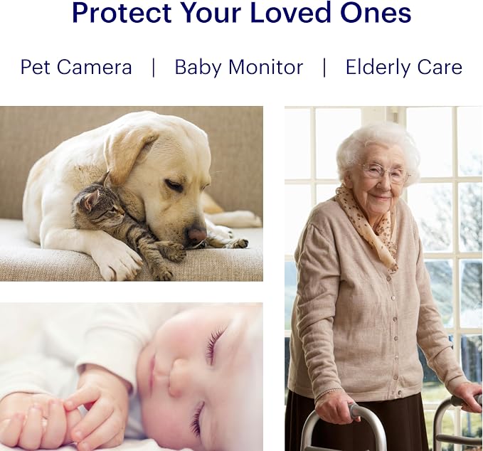 Canary View Indoor Home Security Camera 1080p HD WiFi IP | 24/7 Watch Live Video - Image 9