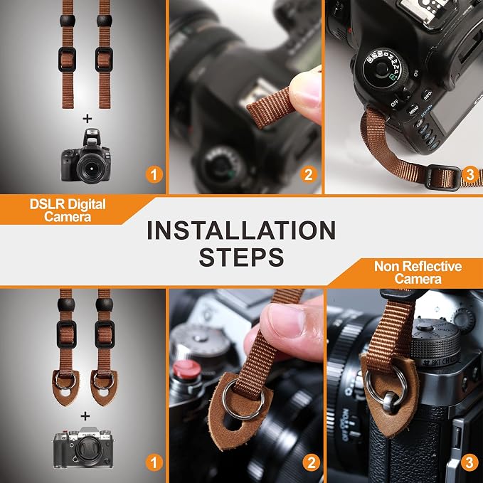 Padwa Lifestyle Light Blue Camera Strap - Image 7