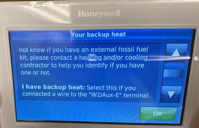 Honeywell TH9320WF5003 Wi-Fi 9000 Color Touch Screen Programmable Thermostat - Image 5