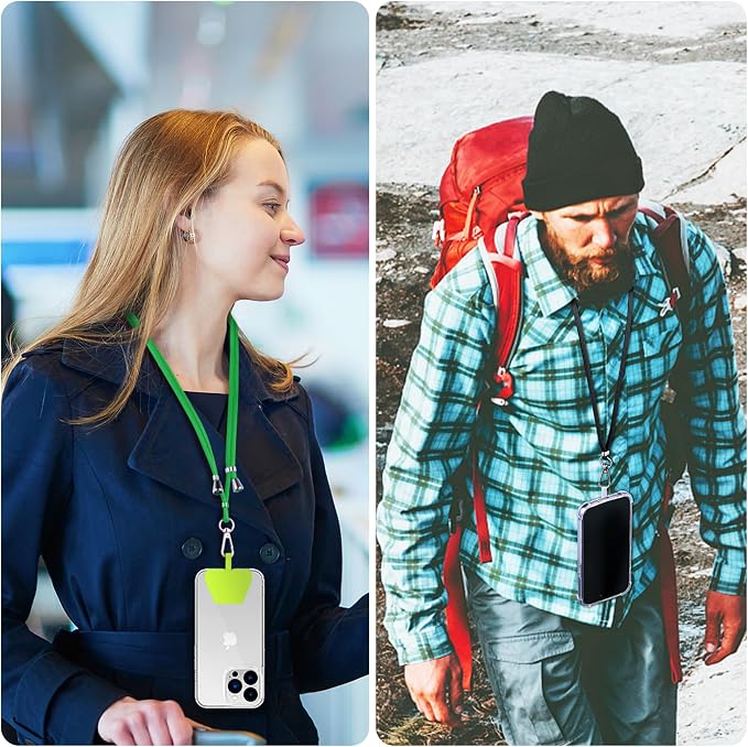 CACOE Phone Lanyard 2 Pcs-2 Pcs Adjustable Neck Strap, Universal Crossbody - Image 8