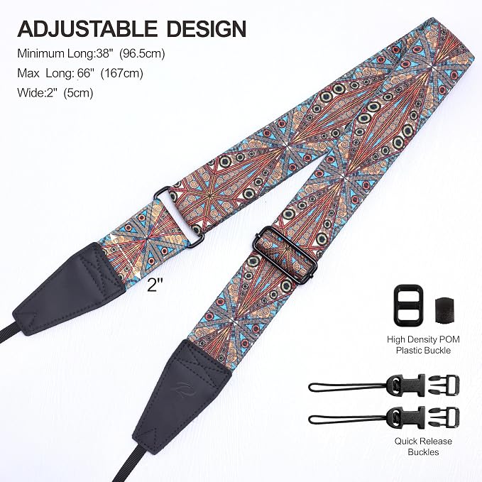 Padwa Lifestyle Extra Long Camera Strap - Image 7