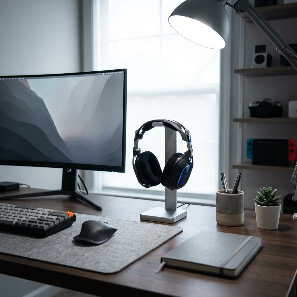 Premium Headphone Stands for Organized & Stylish Desks | HandyDesk