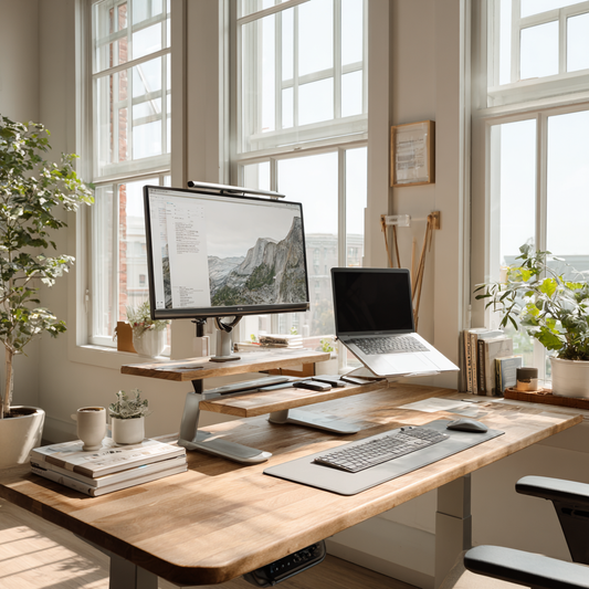 Ergonomic Monitor Stands for Home & Office | HandyDesk