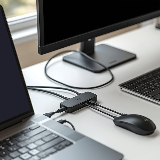 USB Hubs for Laptops & Desks | Multiport Type-C Adapters | HandyDesk