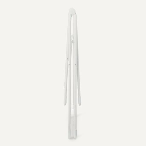 Amazon Basics Foldable Space-Saving 2-Wing Metal Clothes Drying Rack, - Image 3