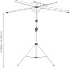 Foldable Clothes Drying Rack, Height Adjustable Tripod Laundry Drying Rack - Image 2