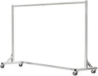 Simple Trending Industrial Grade Z Base 70inches Extra Long Clothes Garment Rack - Image 2