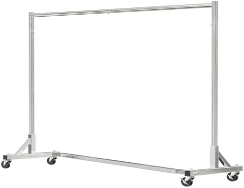Simple Trending Industrial Grade Z Base 70inches Extra Long Clothes Garment Rack - Image 2