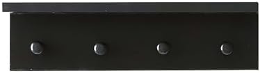 Entrance Coat Rack ，Coat Hooks, Wall-Mounted Wooden Hook Rack, Wall-Mounted - Image 2