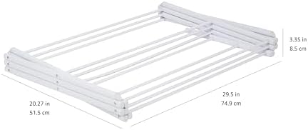 Amazon Basics Foldable Portable Clothes Drying Rack - Image 5