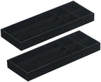 2Pcs Desk Drawer Storage Tray, Nightstand Organizer Tray, Necklace Bracelet by FocusOnJewelryDisplay15yrs