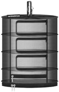 24" Diameter 4 Layer Herb Drying Rack Foldable C-Shaped Zipper by SPONDWILD