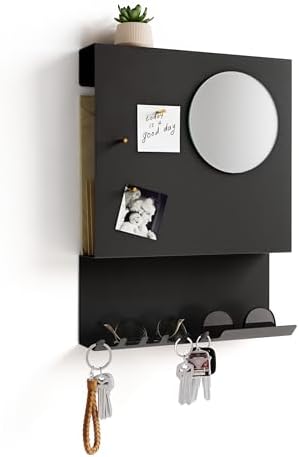 Key Holder Wall Mount and Mail Organizer by PeachyModern