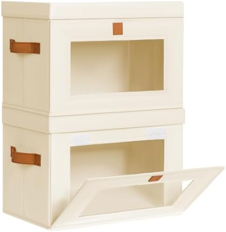 Homsorout Medium Fabric Storage bins by Homsorout