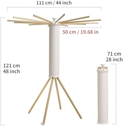 4 Legs Clothes Drying Rack, Foldable Laundry Rack - Image 3