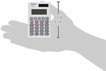Casio HS-4G, Elementary/Secondary Standard Function Calculator - Image 2