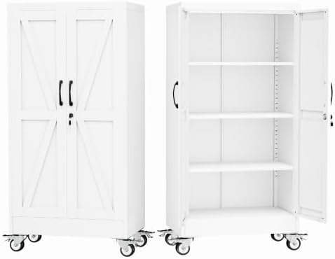 GAIOUS 47.2" Tall Metal Storage Cabinet by GAIOUS