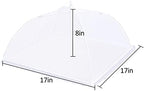 4 Pack Mesh Food Covers 17 inch, Large and Tall Food Covers, Pop-Up Mesh Food - Image 2