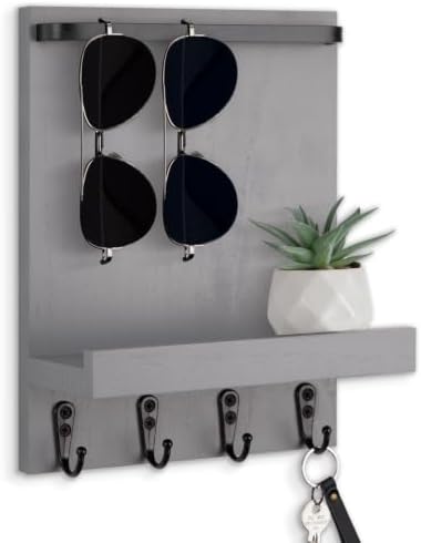 Key Holder Wall Mount, Key and Sunglasses Holder by Lucundm