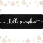 Hello Pumpkin 48''x16'' Long Doormat by Unknown