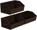 Homsorout Closet Baskets for Shelves Trapezoid by Homsorout