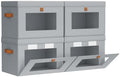Homsorout Small Closet Storage Bins by Homsorout