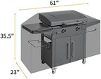 iCOVER Griddle Cover for Blackstone 28" ProSeries Griddles 600D Heavy Duty - Image 7