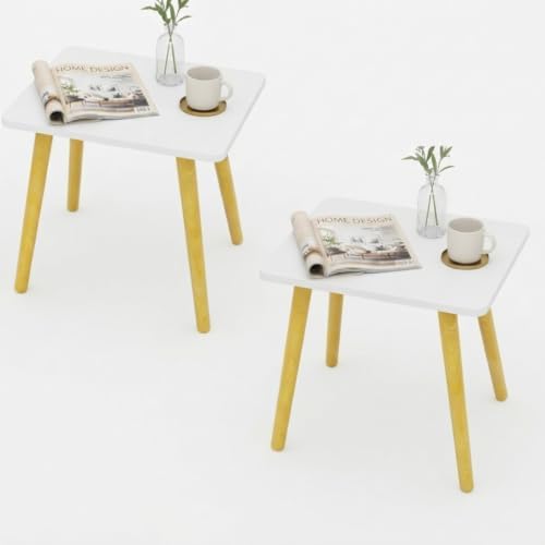 FORAOFUR Side Table Living Room, Mini Table by FORAOFUR