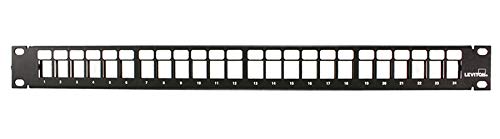Leviton 49255-H24 QuickPort Patch Panel, Cable Management Bar Included - Image 3