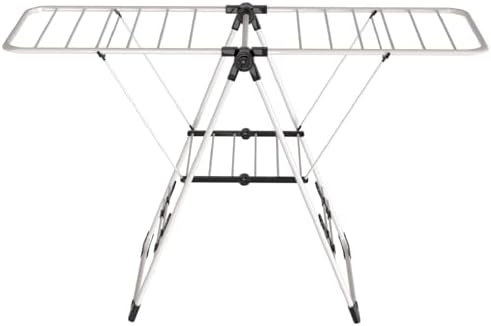 Maomo Foldable Clothes Drying Rack, Double-Sided Gullwing Laundry Drying Stand by Unknown