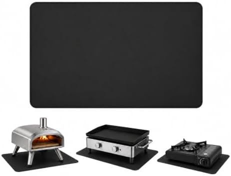 Heat Resistant Grill Mat for Countertop, 16 x 24 inch Waterproof BBQ Mat for by FIREWESS
