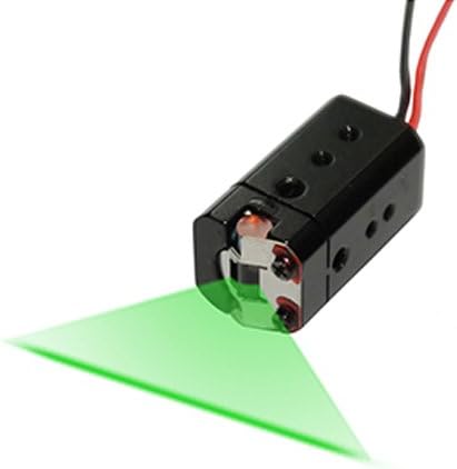 Green Line Laser Module, Class 1, Fan Angle >120°, 1~20 meters work distance by Quarton