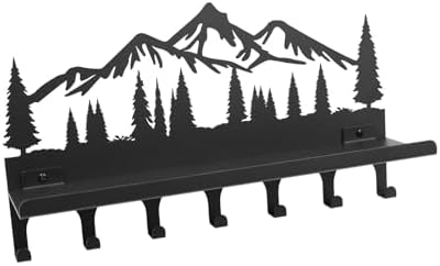 Wall Mounted Mountain Key & Mail Holder - Image 2