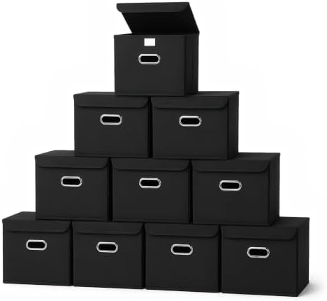 STOREONE Fabric Storage Cube Bins Foldable Organizer Container Collapsible by STOREONE