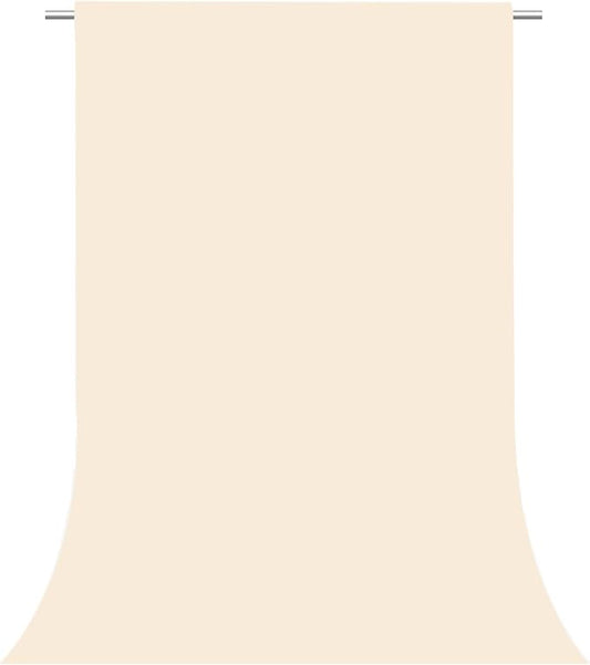 Cream Photo Backdrop for Photoshoot, Cream Photography Backdrop for Portraits by TERSUM