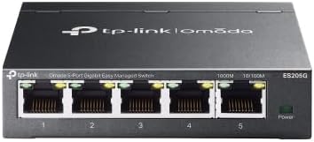 TP-Link Omada 5 Port Gigabit Easy Managed, Auto Loop Prevention, IGMP Snooping by TP-Link