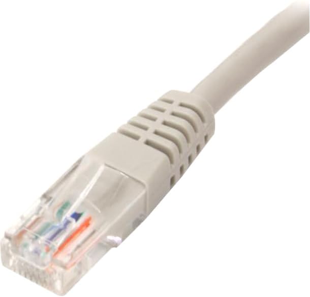 StarTech.com Cat5e Ethernet Cable - 50 ft - Gray - Patch Cable - Molded Cat5e - Image 3