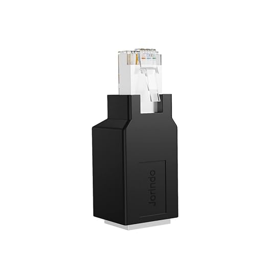 2PCS RJ45 Male to Female Shielded Adapter - Image 2
