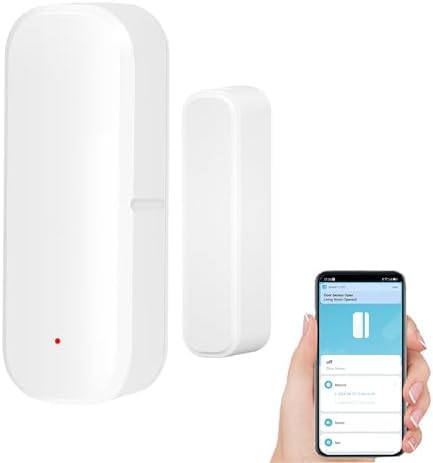 WiFi Door and Window Sensor, Smart Home Security Alert System, 2.4G Wireless - Image 7