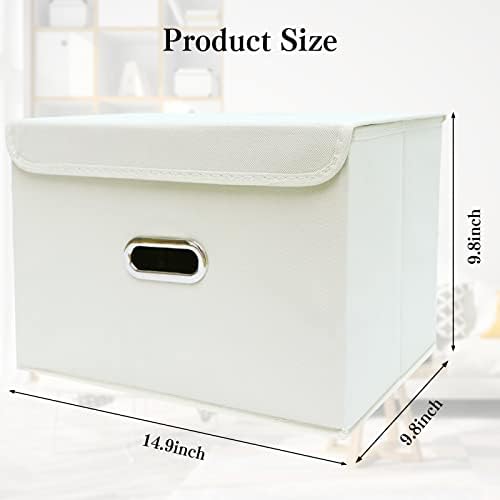 STOREONE Fabric Storage Cube Bins Foldable Organizer Container Collapsible - Image 2