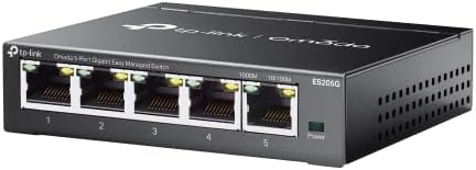 TP-Link Omada 5 Port Gigabit Easy Managed, Auto Loop Prevention, IGMP Snooping - Image 3