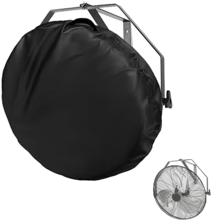Wall Mount Fan Cover, Fits 18 Inch 20 Inch Industrial Fan and Pedestal Fan by Sobana